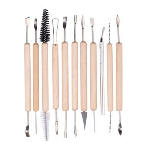 11 Pieces Sculpting Set for Clay, Ceramic, Polymer Clay