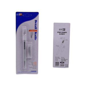 Smart Precision Metal Knife With 5 Blades - Silver