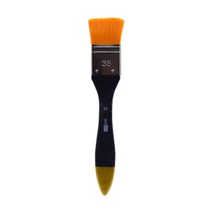 Smart Flat Paint Brush, Size 35 - Black