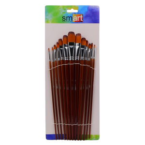 Smart Artist Angled Brush Set, 13 Pieces