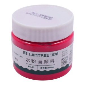 Gouache WINTREE Jar 100ml Red Color