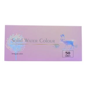 50 Colors Watercolor Paint Set Portable Painting Watercolor Pigment for Art Drawing Supplies