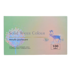 100 Colors Watercolor Paint Set Portable Painting Watercolor Pigment for Art Drawing Supplies (Copy)