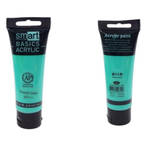 Smart Acrylic High Quality 75ml Tube - Emerald Green