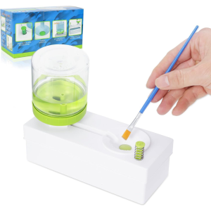 Paint Brush Cleaner - Multipurpose Paint Brush Cleaner Tool with Paint Brush Cleaner Rinse Cup, Handy Oil Paint Brush Cleaner, and Paint Water Dispenser for Artists and Watercolor