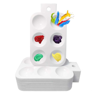 Paint Tray Palettes With Hanging Hole For Painting Party, Diy Craft