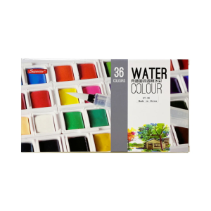 Superior Premium Quality Watercolor Set - 36 Colors