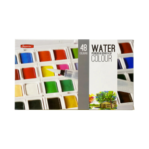 Superior Premium Quality Watercolor Set - 48 Colors