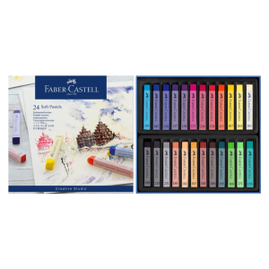 Faber-Castell Soft Pastels Cardboard 24 Colors